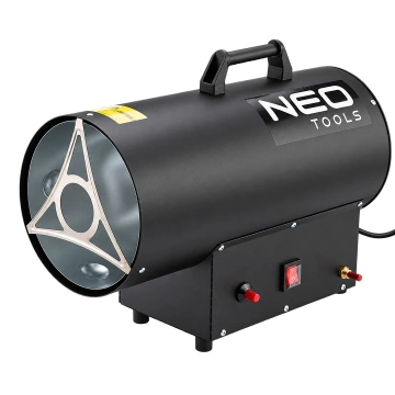Теплова гармата газова Neo Tools, 30кВт, 220м2, 650м3/год, чорний, 6.6кг (90-084-01)