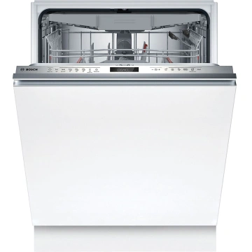 Посудомийна машина Bosch вбудована, 14компл., A, 60см, дисплей, 3й кошик, білий (SMV6ECX86Q)