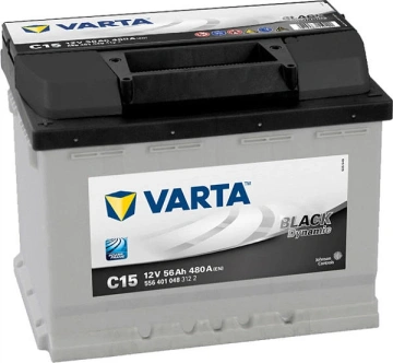 Акумулятор Varta Black Dynamic 12В 56Аг 480А L+ (556401048) (556401BL)