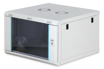 Шафа DIGITUS 19", 7U, Wall Mounting Dynamic-N, 600x600 мм, 60кг максимально, розібрана, сіра (DN-37102)