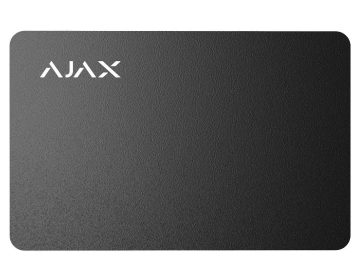 Картка Ajax Pass 1шт, Jeweller, безконтактна, чорний (AP1PB)