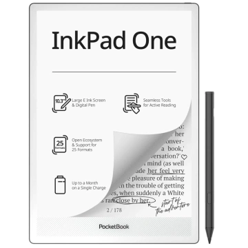 Електронна книга PocketBook 1030 InkPad One, Matte Black (PB1030-8-WW)