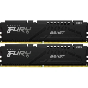 Пам'ять ПК Kingston DDR5 64GB KIT (32GBx2) 5600 FURY Beast (KF556C36BBE2K2-64)