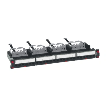 Патч-панель Legrand САТ 5e FTP, 19", 1U, 24 порти, LSC2, зібрана (033751)