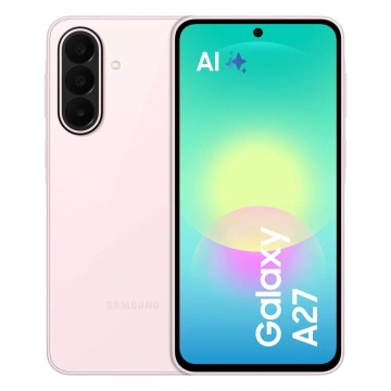 Смартфон Samsung Galaxy A27 5G (A276) 6.7" 8/256ГБ, 2SIM, 5000мА•год, рожевий світлий (SM-A276BLICEUC)