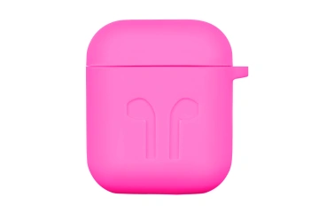 Чохол 2Е для AirPods (Gen 1-2, 2016-2019), Pure Color Silicone Imprint (1.5mm), червоний (2E-AIR-PODS-IBSI-1.5-FK)