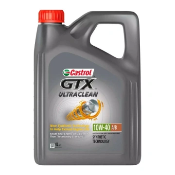 Олива моторна Castrol GTX Ultraclean 10W-40 4л (GTX 10W40/4L) (15F123) (CASGTX10W40/4L)