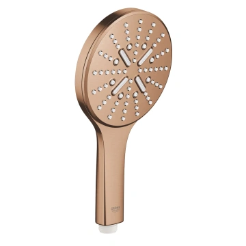 Ручний душ Grohe Rainshower SmartActive 130, 3 режими струменю, матовий теплий захід сонця (26574DL0)