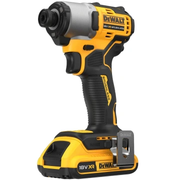 Шурупокрут ударний акумуляторний DeWalt XR Li-Ion 18В акб 2х2А·год 192Нм 3200об/хв 4200уд/хв кейс TSTAK, ЗП 0.88кг (DCF840D2T)