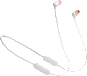 Навушники In-ear JBL T125BT Wireless Mic Білий (JBLT125BTWHT)