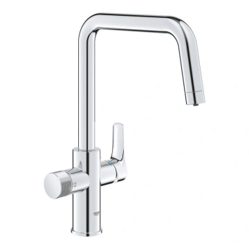 Змішувач для кухні Grohe Blue Pure Eurosmart, довж.виливу - 223мм, поворотний, 1+1фильтр, хром (30583000)