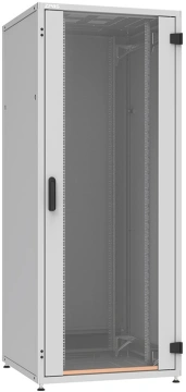Шафа ZPAS 19", 42U, SZB IT, передні скляні двері, 800x600 мм, максимально 1500кг, чорна (W-IT-428060-69AA-2-161FB)