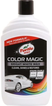 Поліроль кольорозбагачений TURTLE WAX Color Magic (52712) білий 500мл (TW52712)