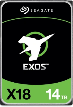 Жорсткий диск Seagate 14TB 3.5" 7200 256MB SATA Exos X18 (ST14000NM000J)