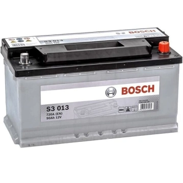 Акумулятор Bosch S3 12В 90Аг 720А R+ (0 092 S30 130) (0092S30130)