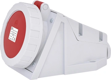 Розетка настінна ETI, EZH-3253 IP67 (32A, 400V, 3P+N+PE) (4482045)