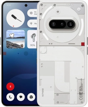 Смартфон Nothing Phone (3a) 5G 6.77" 8/128ГБ, 2SIM, 5000мА•год, білий (SU920020W)