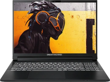 Ноутбук Dream Machines RT5050-15 15.3FHD+ IPS, AMD AI 9 HX 370, 16GB, F1TB, NVD5050-8, DOS, чорний (RT5050-15UA26)