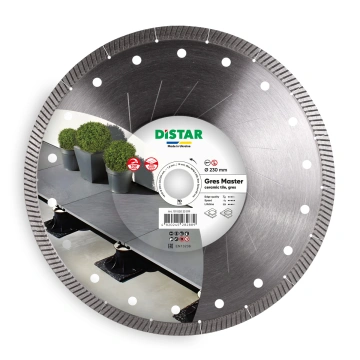 Круг алмазний вiдрiзний 1A1R 230x1,6/1,2x10x22,23/H Gres Master (81120528026)