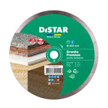 Круг алмазний вiдрiзний 1A1R 230x1,9x10x25,4 Granite Premium (11320061017)