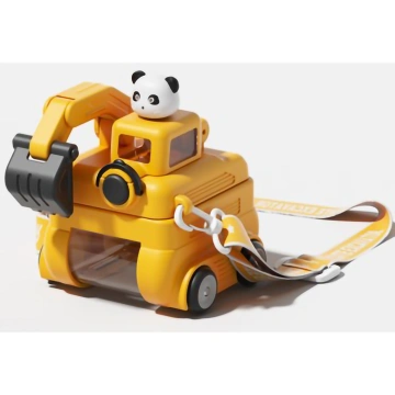 Пляшка для води ARDESTO Excavator 500мл, пластик, жовтий (AR2250EY)