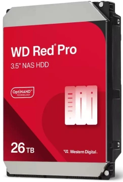 Жорсткий диск WD 26TB 3.5" 7200 512MB SATA Red Pro NAS (WD260KFGX)