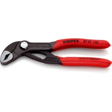 Кліщі сантехнічні KNIPEX Cobra, 0-27мм, 125мм, 0.085кг (87-01-125)