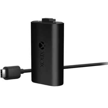 Акумулятор Xbox Play and Charge 1400 мА*г, чорний (SXW-00002)