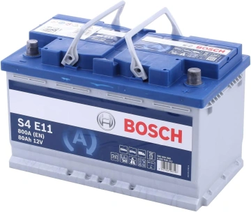 Акумулятор Bosch S4 12В 80Аг 800А R+ (0 092 S4E 111) (0092S4E111)