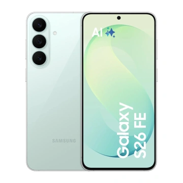 Смартфон Samsung Galaxy S26 FE 5G (S741) 6.7' 8/256ГБ, 2SIM, 4900мА•год, зелений світлий (SM-S741BLGGEUC)