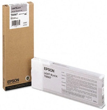 Картридж струменевий Epson StPro 4800/4880 light black, 220мл (C13T606700)