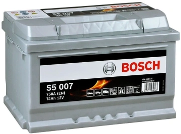 Акумулятор Bosch S4 12В 74А·год 750А R+ (0 092 S50 070) (0092S50070)