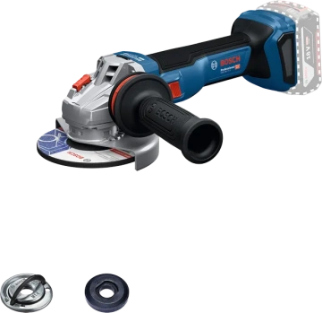Шліфмашина кутова акумуляторна Bosch Professional GWS 18V-11S 125мм 3000-9000об/хв 1.7кг без АКБ та ЗП (0.601.9N4.000)