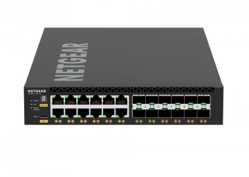 Комутатор NETGEAR M4350-12X12F (XSM4324), 12x10G/Multi-Gig, 12xSFP+, керований L3 з можливістю стекування (XSM4324-100NES)
