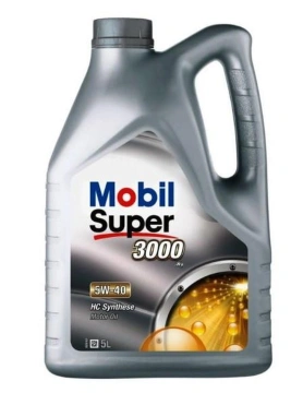 Олива моторна Mobil Super 3000 5W-40 5л (SUP3000X15) (150565) (MOBSUP3000X15)