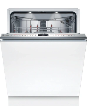 Посудомийна машина Bosch вбудована, 14компл., A, 60см, дисплей, 3й кошик, Zeolith, білий (SMV8YCX02E)
