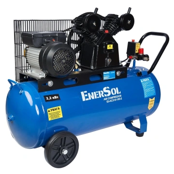 Компресор повітряний EnerSol безолійний 2.2кВт, 100л, 311л/хв, 8бар, 69.4кг (ES-AC310-100-2)