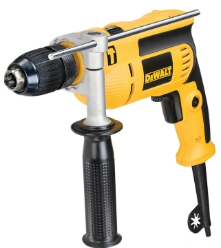 Дриль ударний DeWalt 701Вт 5.2Нм 0-2800об/хв 47600уд/хв патрон 13мм 1.6кг (DWD024S)
