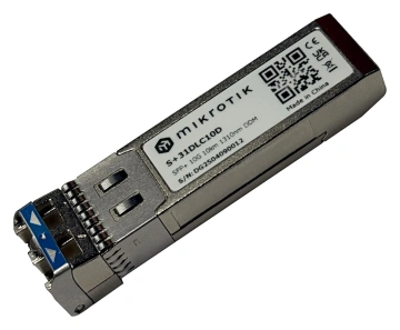 Трансивер MikroTik SFP+, 10GBaseLR, SM, 10км, 1310nm (S+31DLC10D)