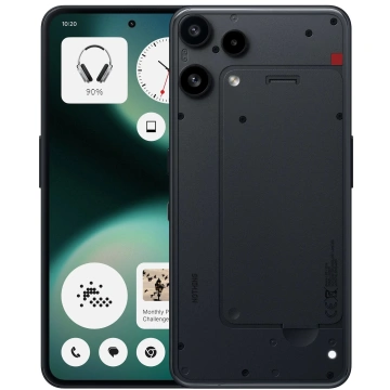 Смартфон Nothing Phone (3a) Lite 5G 6.77" 8/128ГБ, 2SIM, 5000мА•год, чорний (SU920025K)