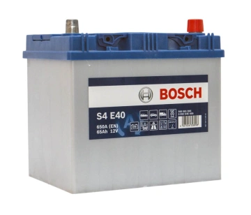 Акумулятор Bosch S4 12В 65А·год 650А R+ (0 092 S4E 400) (0092S4E400)