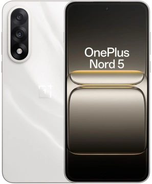 Смартфон OnePlus Nord 5 5G 6.83" 8/256ГБ, 2SIM, 5200мА•год, білий (850051W)