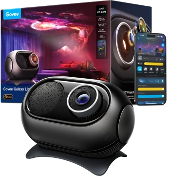 Зірковий проектор Govee H609D Galaxy Light Projector 2 Pro, RGB, WI-FI/Bluetooth, чорний (H609D311)