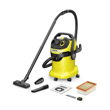 Пилосос професійний Karcher WD 5 Control P 25/5/22 1200Вт 260мБар контейнер 25л 8.14кг (1.628-317.0)
