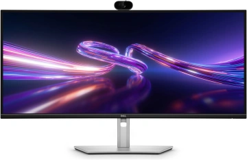 Монітор DELL 34" P3426WEV HDMI, DP, USB-C, RJ-45, IPS, 3440x1440, 21:9, 100Hz, sRGB 99%, CURVED, HAS, Cam (210-BVHT)