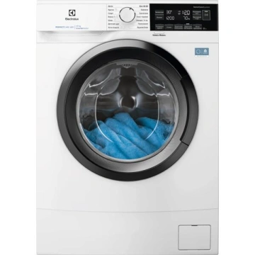 Пральна машина Electrolux фронтальна, 7кг, 1400, A, 48см, дисплей, інвертор, білий (EWS6347DU)