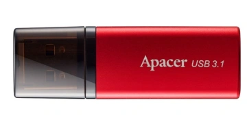 Накопичувач Apacer 64GB USB 3.1 Type-A AH25B Red (AP64GAH25BR-1)