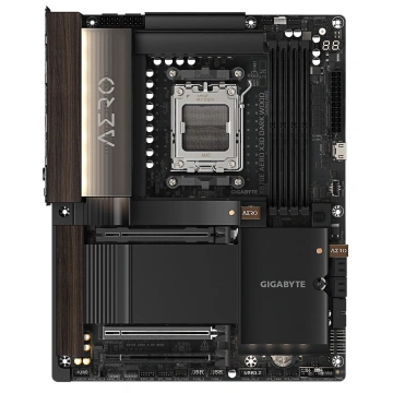 Материнська плата GIGABYTE X870E AERO X3D DK WOOD sAM5 X870 4xDDR5 M.2 Wi-Fi BT HDMI ATX (X870E_AERO_X_DK_WOOD)