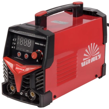 Зварювальний апарат інверторний VitalsMMA-1600 LCDk 230В 5.3кВт 20-160А IP21S 7кг (241886)