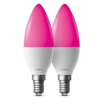 Розумна багатокольорова Wi-Fi лампа TP-LINK Tapo L430C N300 E14 (TAPO-L430C)